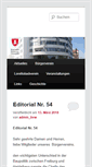 Mobile Screenshot of buergerverein-wiehre.de